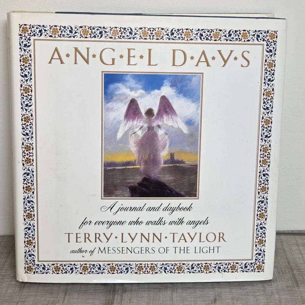 Angel Days A Journal and Daybook Terry Lynn Taylor 1st Ed 1995 Hardcover Angels